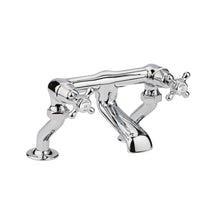 Hudson Reed Topaz Deck Mounted Bath Filler Trad Chrome Brass 187x262x217mm - BC303DX - JJ Building Materials