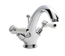 Hudson Reed Topaz Mono Basin Mixer Trad Chrome Brass 176x214x158mm - BC305DL - JJ Building Materials