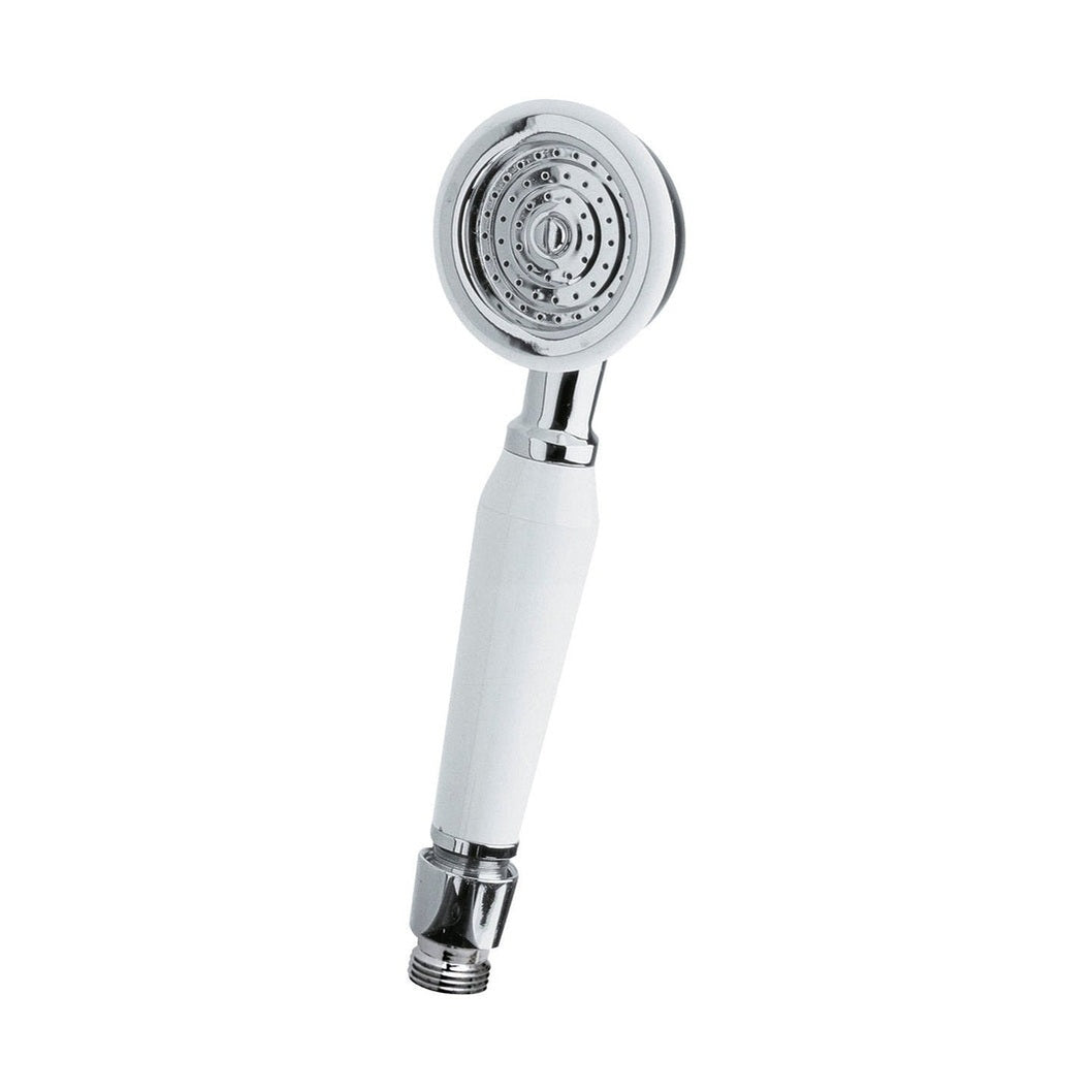 Hudson Reed Topaz Small Trad Handset Chrome Brass Abs 190x55x45mm - JJ Building Materials