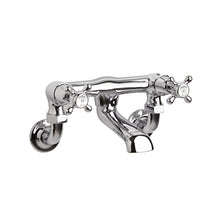 Hudson Reed Topaz Wall Mounted Bath Filler Trad Chrome Brass 142x262x197mm - BC303DXWM - JJ Building Materials