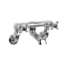 Hudson Reed Topaz Wall Mounted Bath Filler Trad Chrome Brass 142x262x197mm - BC403DXWM - JJ Building Materials