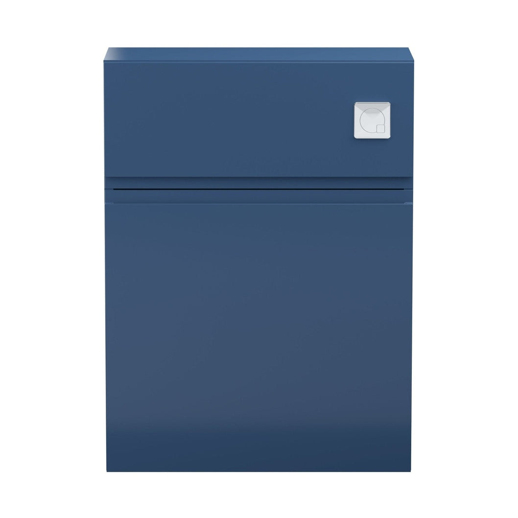 Hudson Reed Urban 500mm Wc Unit Contemp Satin Blue MFC Painted Matt 810x500x253mm - JJ Building Materials