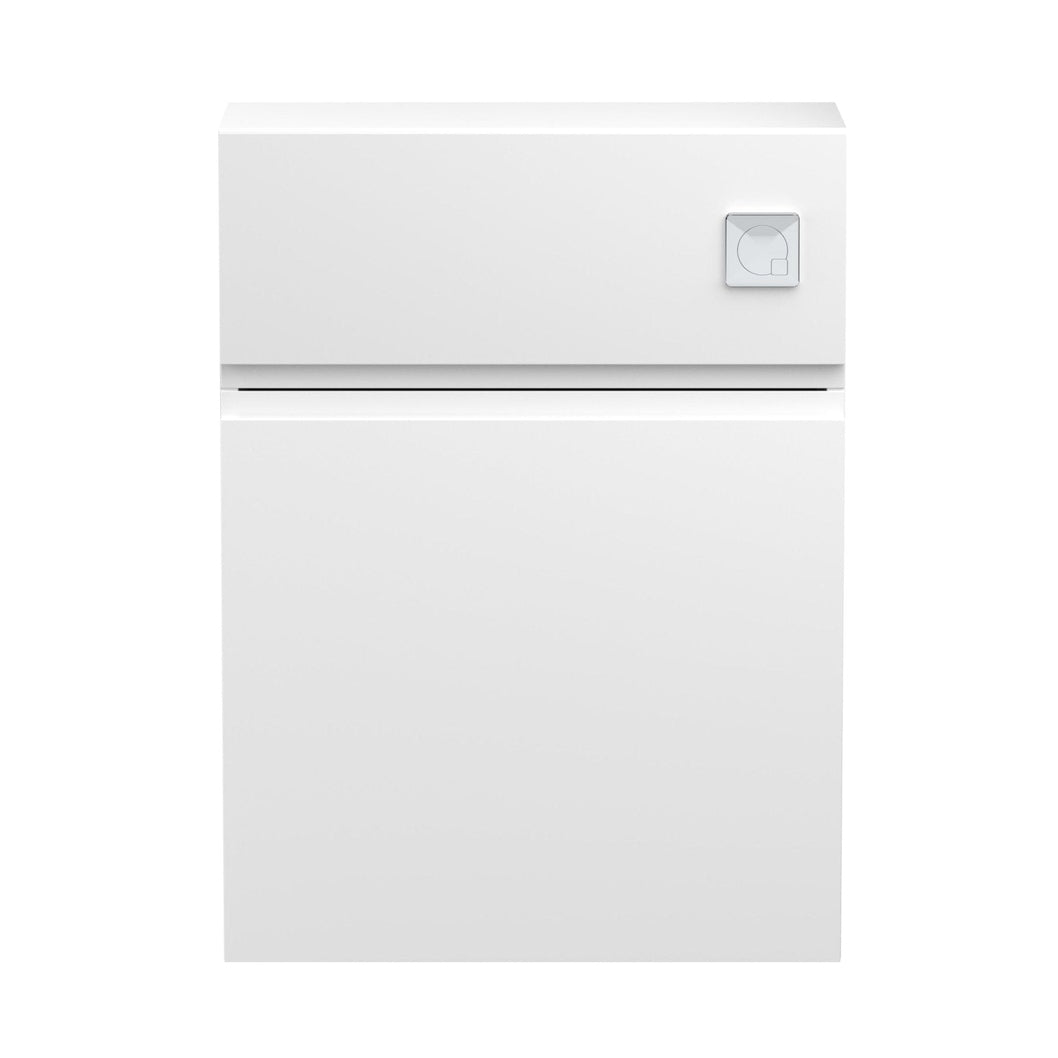Hudson Reed Urban 500mm Wc Unit Contemp Satin White MFC Painted Matt 810x500x253mm - JJ Building Materials