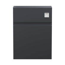Hudson Reed Urban 500mm Wc Unit Contemp Soft Black MFC Painted Matt 810x500x253mm - JJ Building Materials
