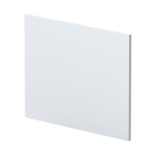 Hudson Reed Urban 700mm Square Shower Bath End Panel Contemp Satin White MDF Painted Matt 540x680x18mm - JJ Building Materials