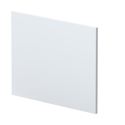 Hudson Reed Urban 700mm Square Shower Bath End Panel Contemp Satin White MDF Painted Matt 540x680x18mm - JJ Building Materials