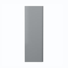 Hudson Reed Urban Tall Unit Contemp Satin Grey MFC Painted Matt 1400x400x385mm - JJ Building Materials