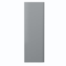 Hudson Reed Urban Tall Unit Contemp Satin Grey MFC Painted Matt 1400x400x385mm - JJ Building Materials