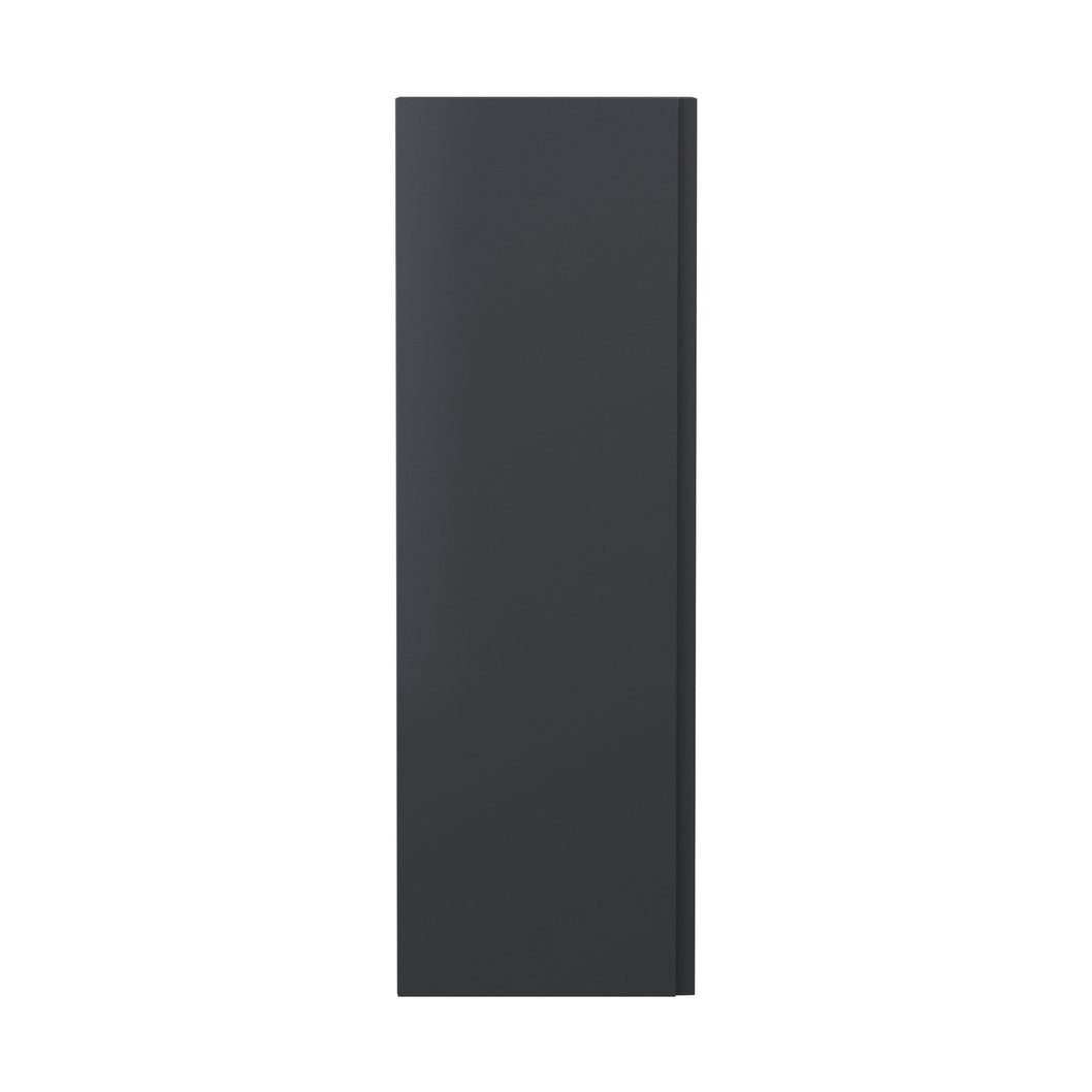 Hudson Reed Urban Tall Unit Contemp Soft Black MFC Painted Matt 1200x400x255mm - JJ Building Materials