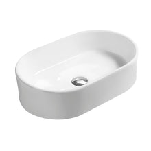 Hudson Reed Vessels Oval Vessel Contemp White Vitreous China 145x565x350mm - JJ Building Materials