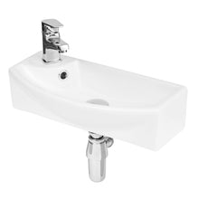 Hudson Reed Wall Hung Basins Wall Hung Vessel Contemp White Vitreous China 120x450x220mm - NBV161 - JJ Building Materials