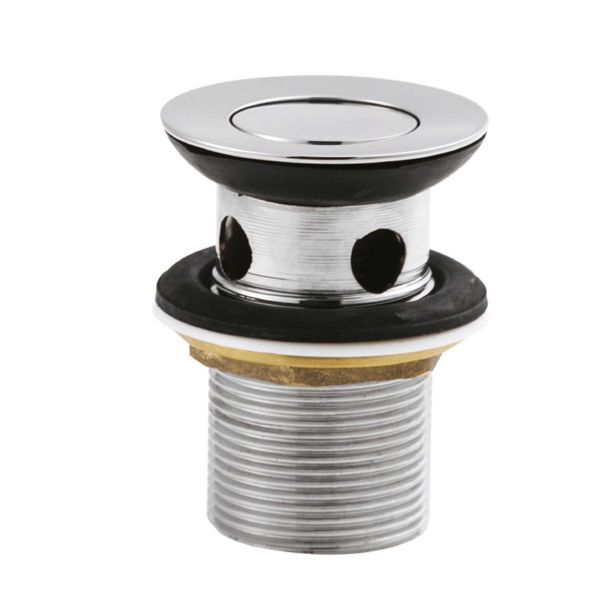 Hudson Reed Wastes Flip Top Basin Waste Contemp Chrome Stainless Steel 62x62x83mm - JJ Building Materials