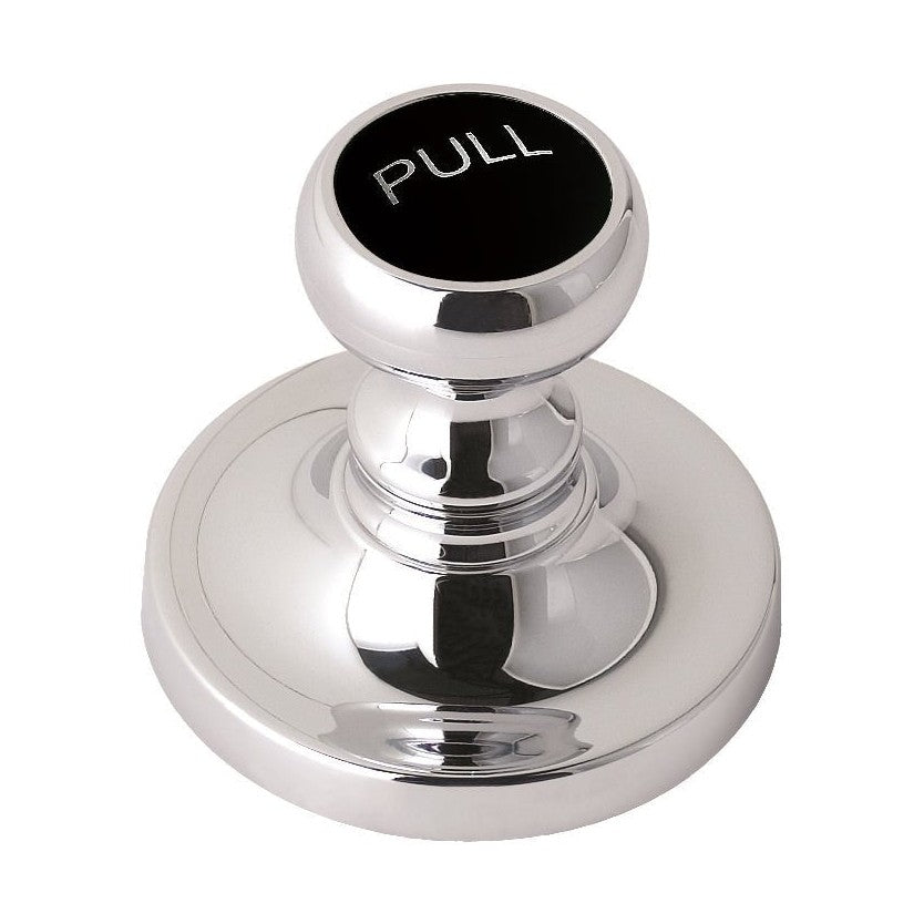 Hudson Reed Wastes Pull Up Waste Trad Black Brass 44x50x50mm - JJ Building Materials