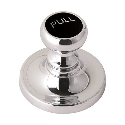 Hudson Reed Wastes Pull Up Waste Trad Black Brass 44x50x50mm - JJ Building Materials