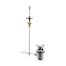 Hudson Reed Wastes Pull Up Waste Trad Black Brass 44x50x50mm - JJ Building Materials