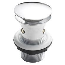 Hudson Reed Wastes Push Button Basin Waste Contemp Chrome Brass 82x61x61mm - E328 - JJ Building Materials