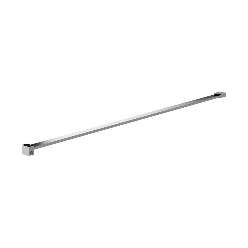Hudson Reed Wetroom Accessories Flat Support Bar Contemp Chrome Stainless Steel 36x37x1202mm - JJ Building Materials