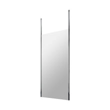 Hudson Reed Wetroom Screens 1000mm Wetroom Screen With Ceiling Post Contemp Chrome Aluminium 1950x998x14mm - JJ Building Materials