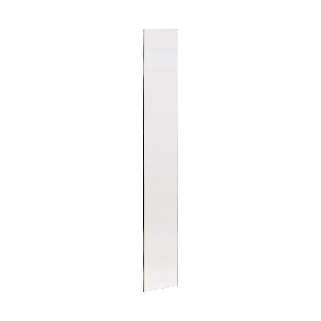 Hudson Reed Wetroom Screens 215mm Wetroom Return Screen Contemp Chrome Aluminium 1950x215x22mm - JJ Building Materials