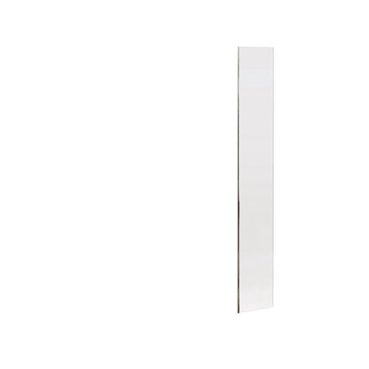 Hudson Reed Wetroom Screens 215mm Wetroom Return Screen Contemp Chrome Aluminium 1950x215x22mm - JJ Building Materials