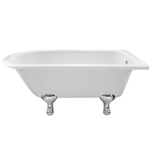 Hudson Reed Winterburn Freestanding Shower Bath - Corbel Leg Set (1700mm) Trad White Acrylic - JJ Building Materials