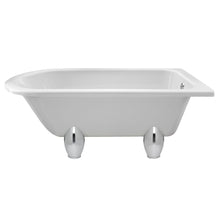 Hudson Reed Winterburn Freestanding Shower Bath - Deacon Leg Set (1500mm) Trad White Acrylic - JJ Building Materials