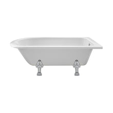 Hudson Reed Winterburn Freestanding Shower Bath - Pride Leg Set (1700mm) Trad White Acrylic - JJ Building Materials