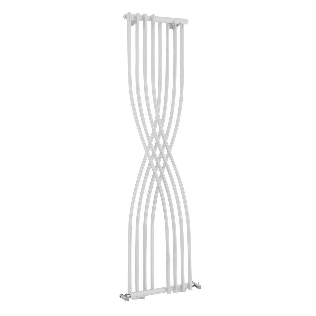 Hudson Reed Xcite Designer Radiator 1775 X 450 Contemp White High Gloss Steel 1775x450x95mm - JJ Building Materials