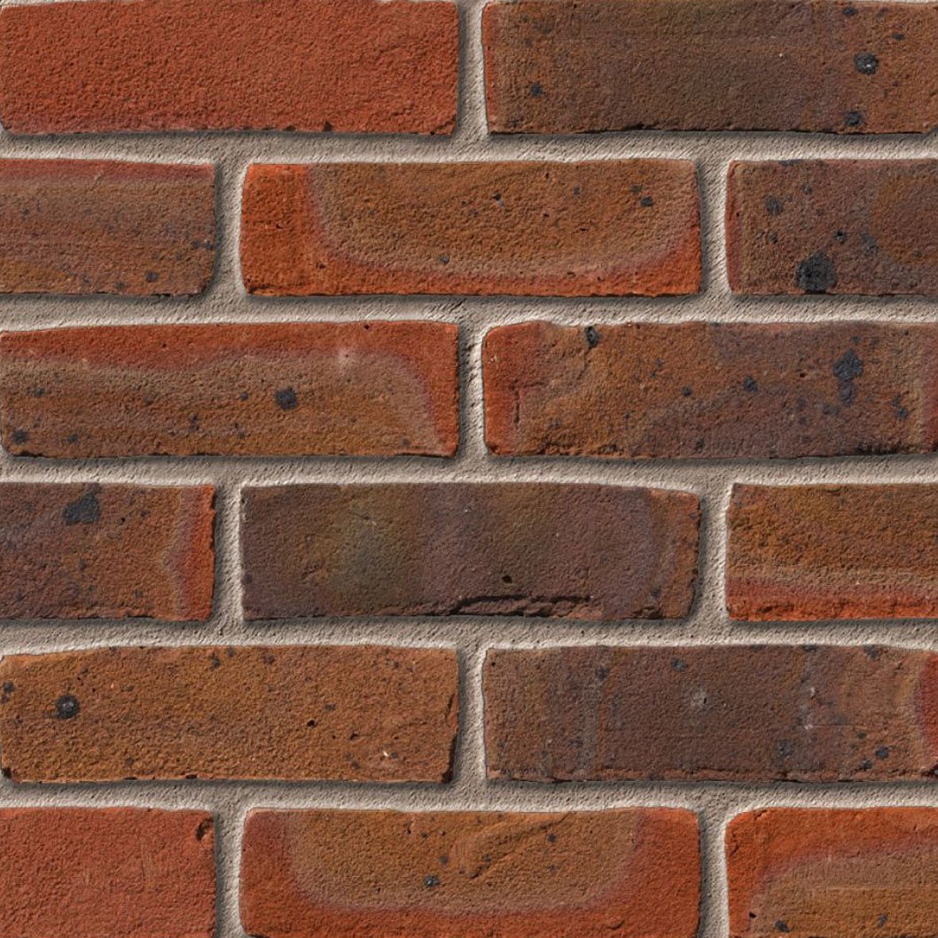 Ibstock Ashdown Medium Multi Facing Brick Pack of 500 - JJ Building Materials