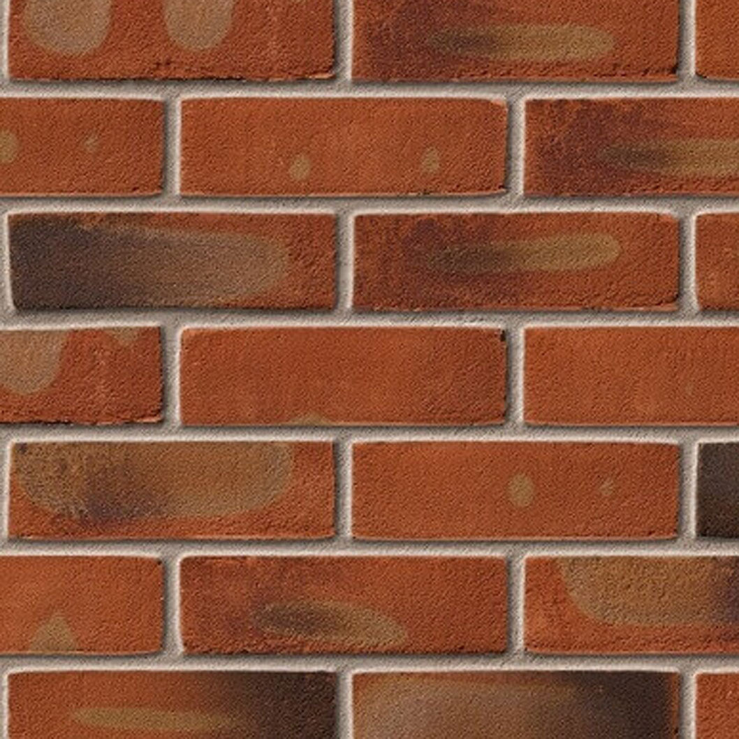 Ibstock Leicester Weathered Multi Facing Brick Pack of 500 - JJ Building Materials