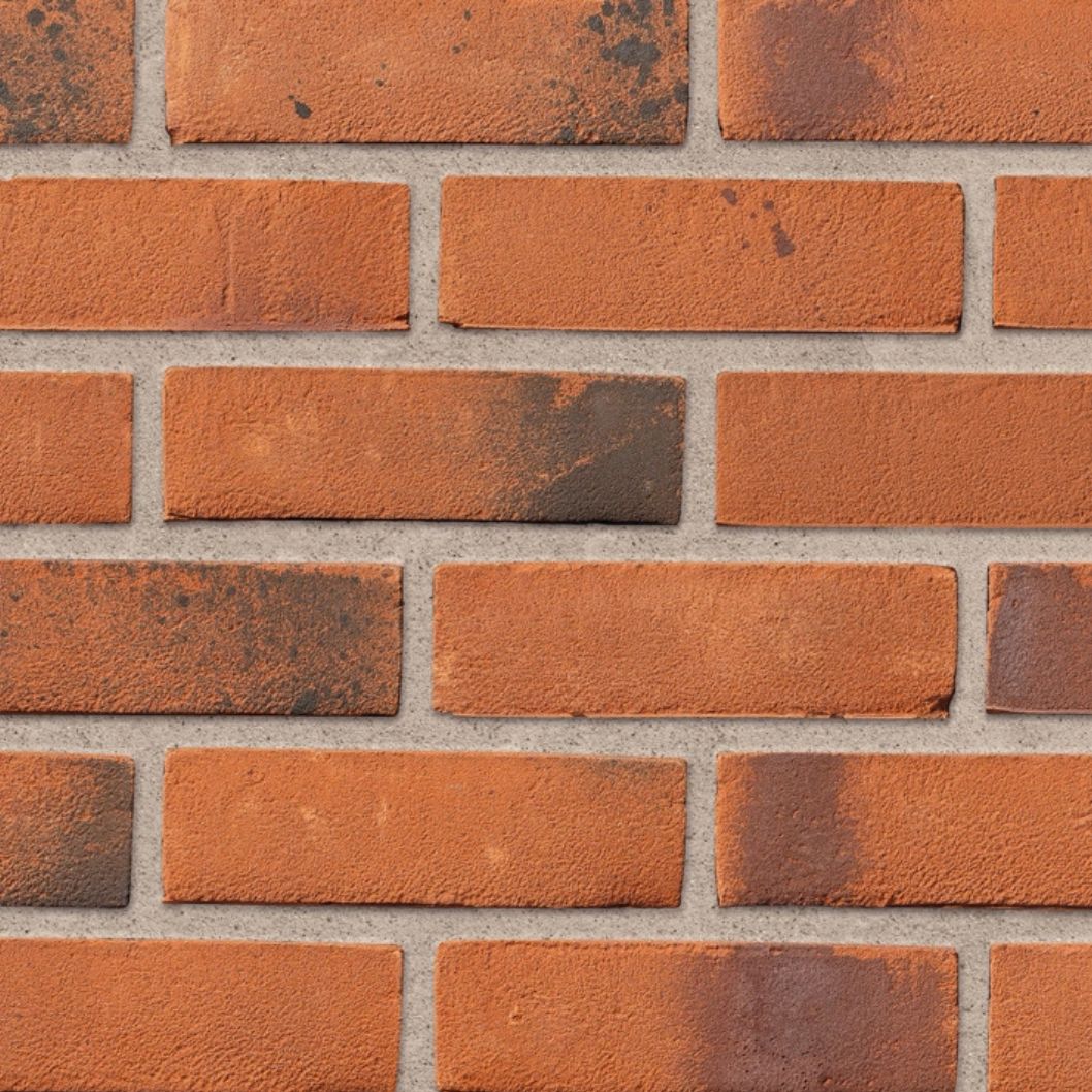 Ibstock Leicester Weathered Red Facing Brick Pack of 500 - JJ Building Materials