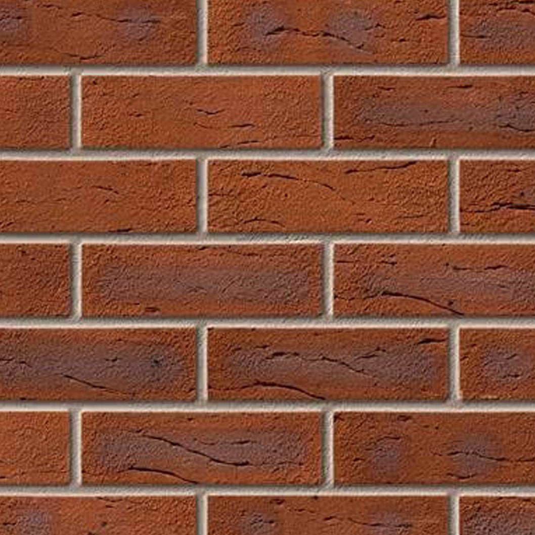 Ibstock Surrey Damson Multi Facing Brick Pack of 500 - JJ Building Materials