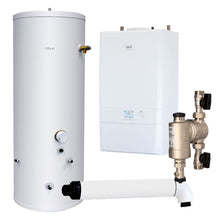 Ideal Heating Logic Max Heat2 18kW, Horizontal Flue & Pro Indirect Cylinder - JJ Building Materials