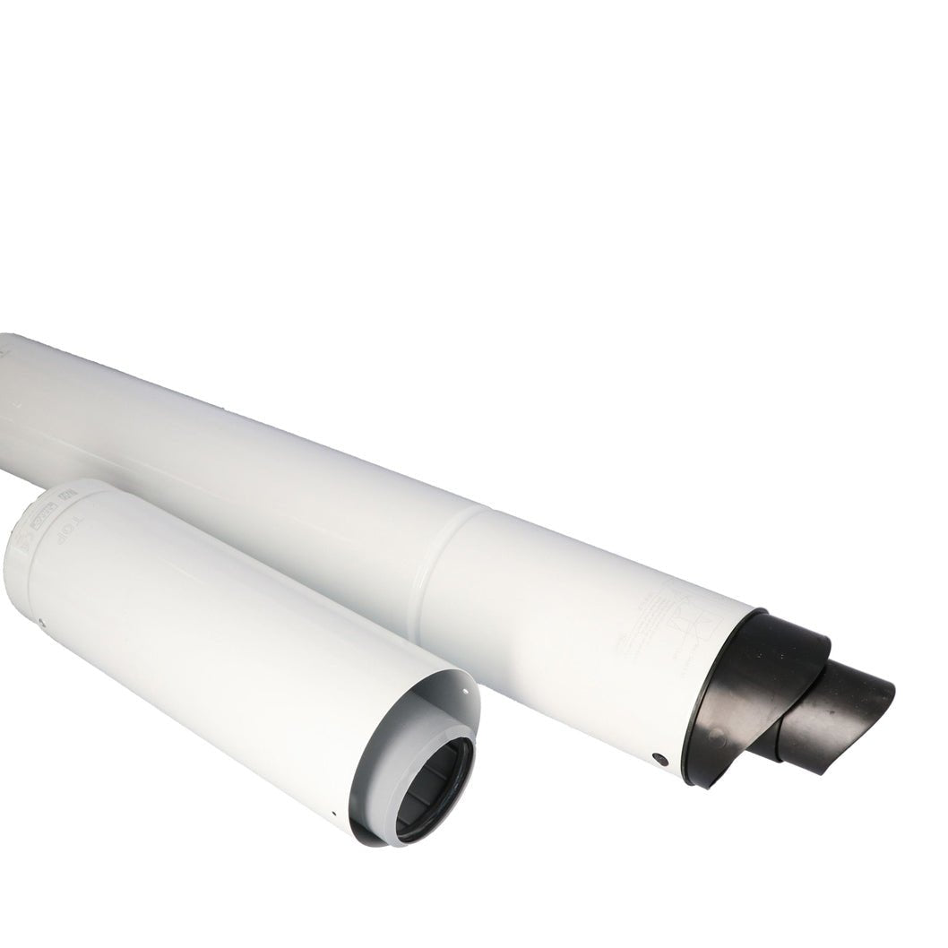 Ideal Logic 1m Horizontal Telescopic Flue Terminal - JJ Building Materials