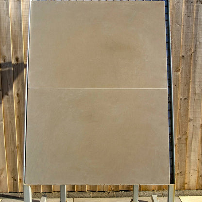 Imperial Green Indian 20mm Sandstone Paving Slabs - Sawn & Honed - JJ Building Materials