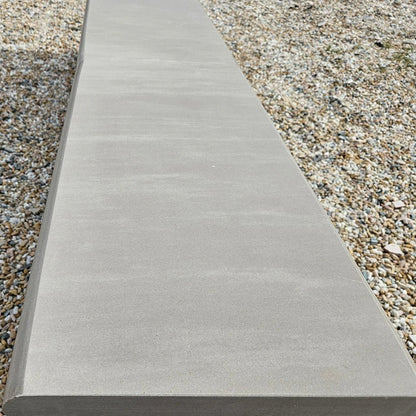 Imperial Green Indian 40mm Sandstone - Bullnose Coping Stones - Sawn & Honed - 600×300mm - JJ Building Materials
