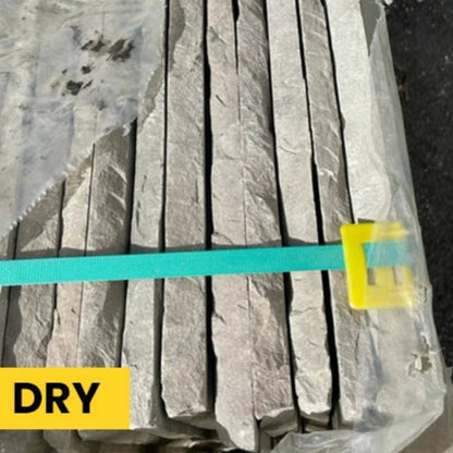 Imperial Green Indian 22mm Sandstone Paving Slabs - Tumbled - Patio Kit