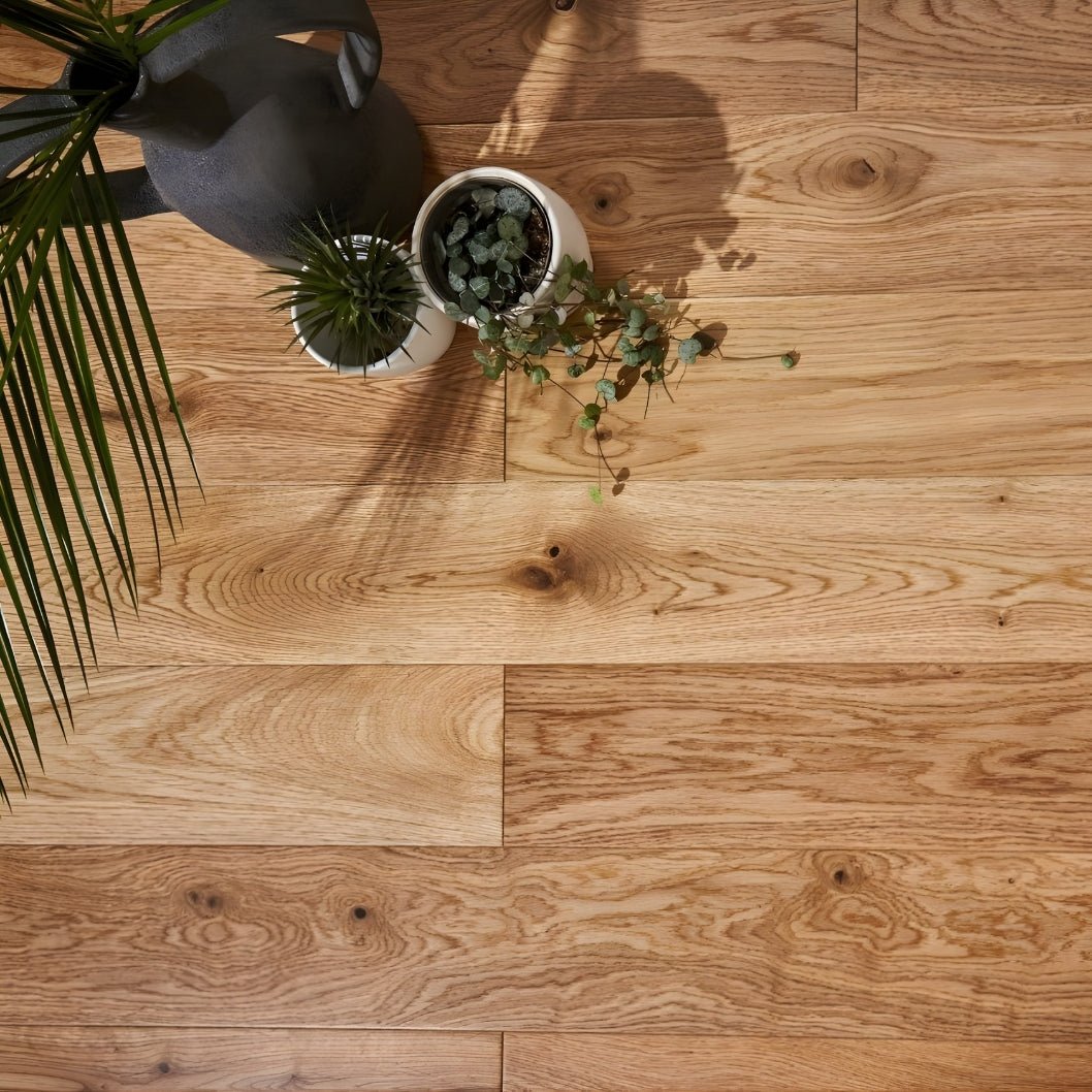 Iona Oak Brushed UV Oil Engineered Wood Flooring - 2.2m2 Pack Size | Classic Range - JJ Building Materials