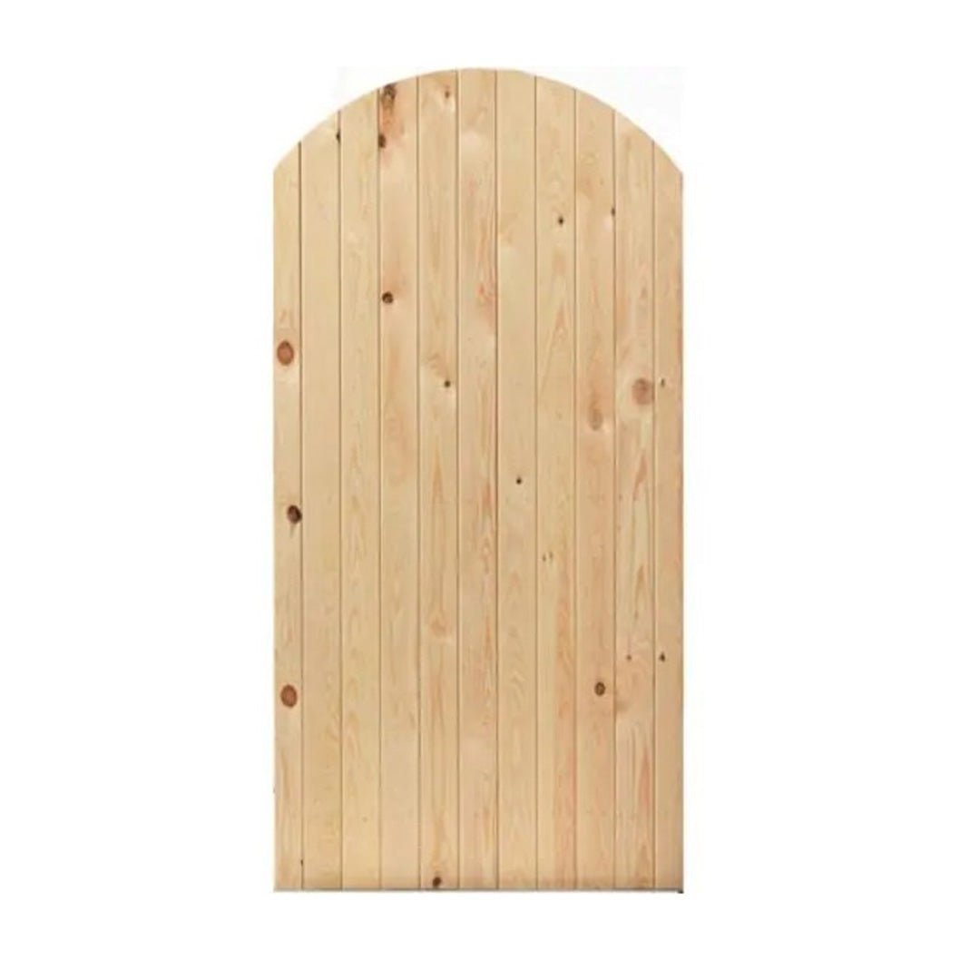 JB Kind 1829x915x38mm Oxford Boarded Arched Gate - JJ Building Materials