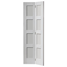 JB Kind 1981x762x35mm Montserrat White Primed Bi-fold Door - JJ Building Materials