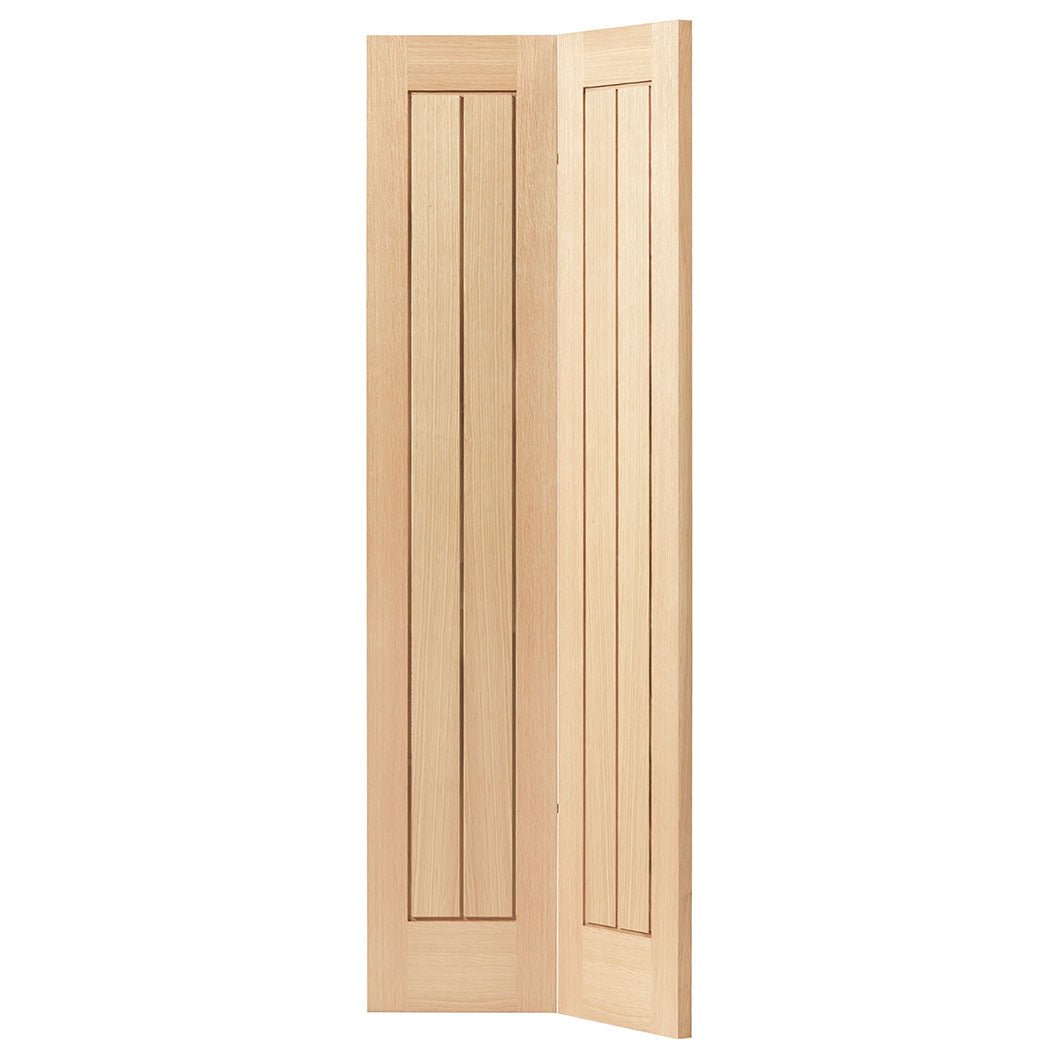 JB Kind 1981x762x35mm Thames Original Oak Bi-fold Door - JJ Building Materials