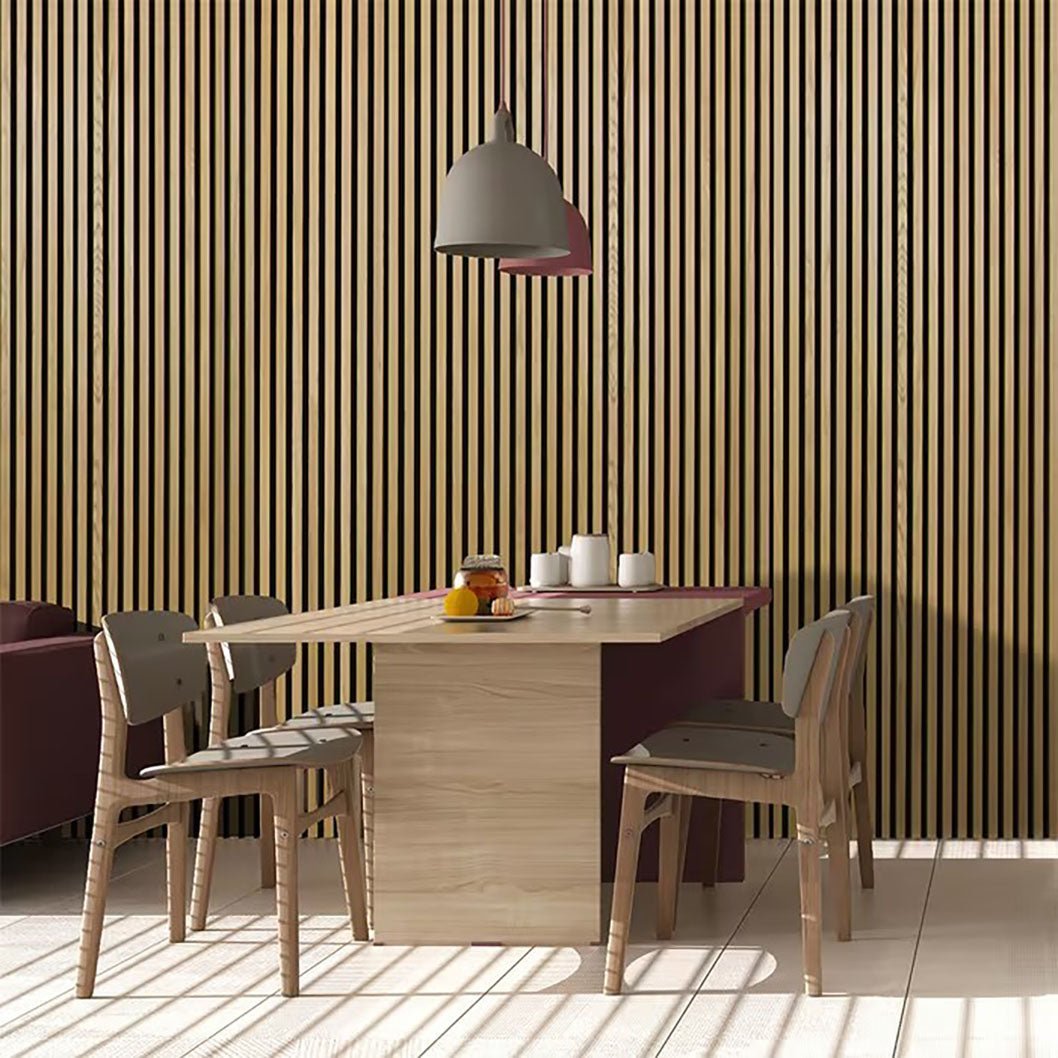 JB Kind 2400x600x21mm Oak Veneer Acoustic Wall Panel - JJ Building Materials