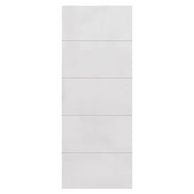 JB Kind 4 Line Horizontal White Internal Door - JJ Building Materials