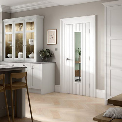JB Kind Aria Internal Primed Glazed Door - JJ Building Materials