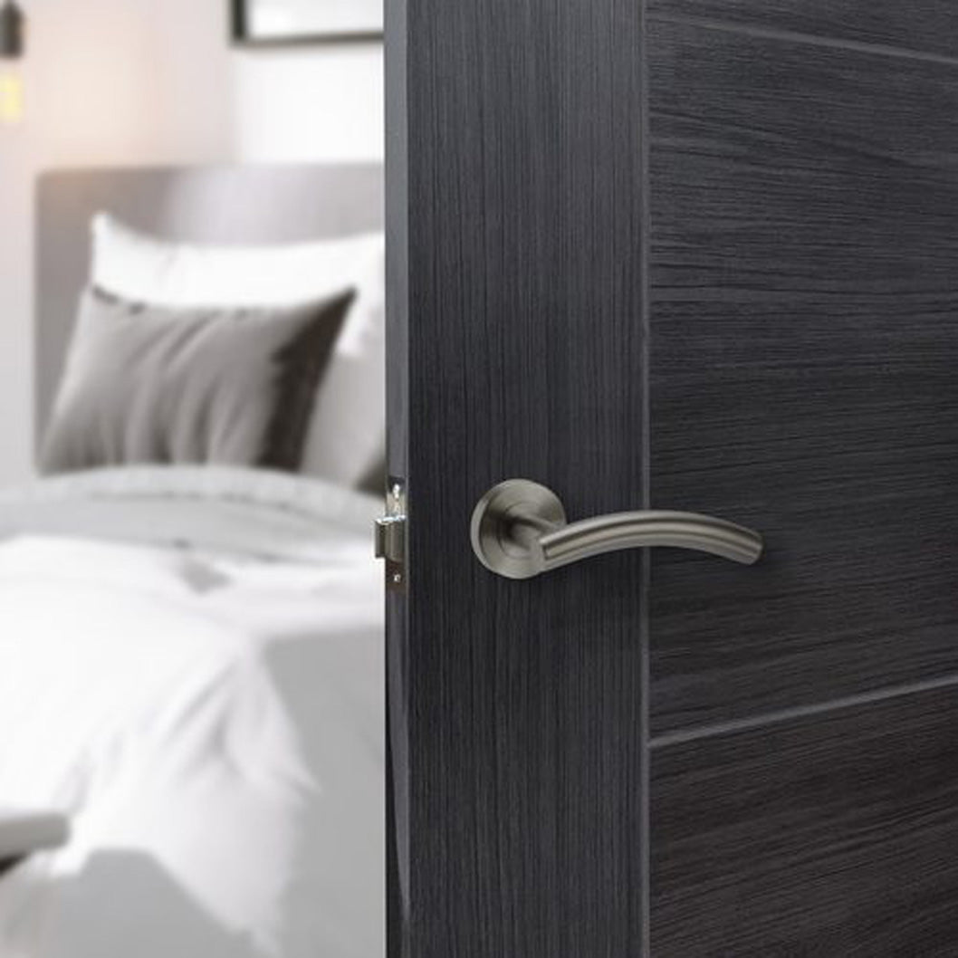 JB Kind Arlington Satin Stainless Steel Standard Latch Pack - JJ Building Materials