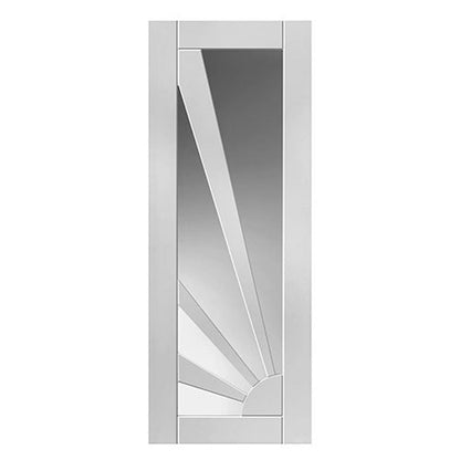 JB Kind Aurora Glazed White Internal Door - JJ Building Materials