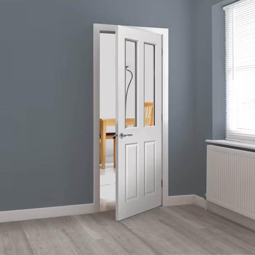 JB Kind Canterbury 2-Light Glazed Internal Door - JJ Building Materials