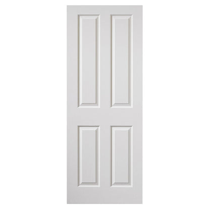 JB Kind Canterbury Internal Grained White Primed Door - JJ Building Materials