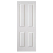 JB Kind Canterbury Internal Grained White Primed Fire Door - JJ Building Materials