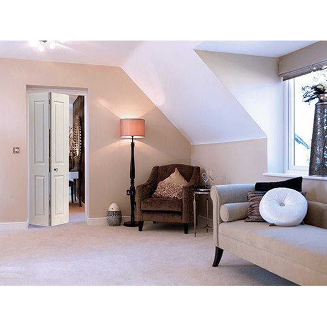 JB Kind Canterbury White Bi-fold Internal Door - JJ Building Materials